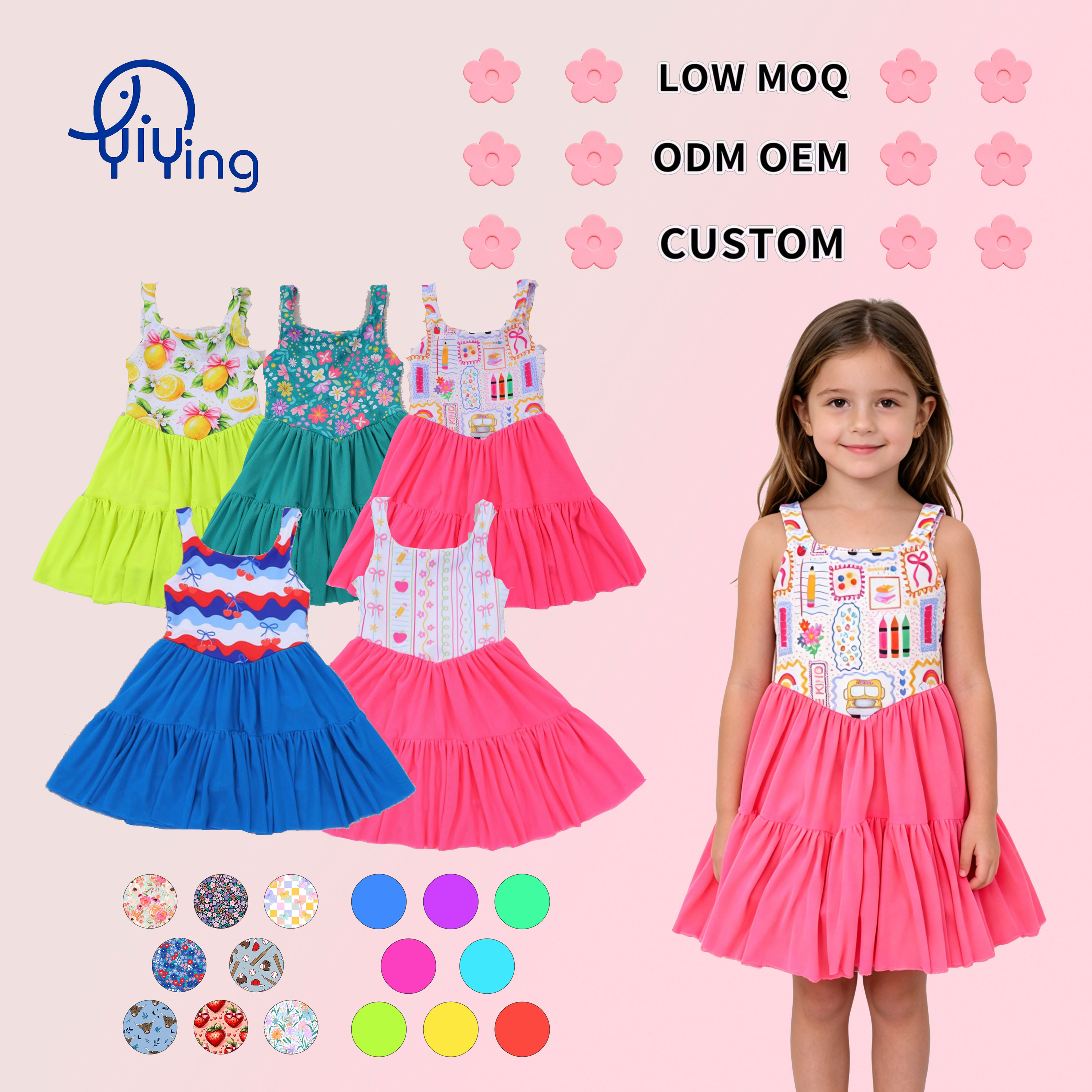 New Models Launched New Yoga Dress Yoga tank Top Pleated Skirt High Quality Fabric Is Suitable for Summer Wear