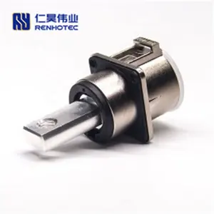 Power Safe Connector 500A HVIL 500 Series High Voltage Elbow Straight 90 180 Degree Plug and Receptacle Metal for EV