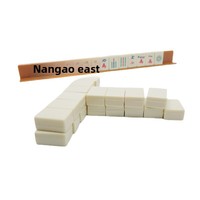 Les fabricants recommandent : Ensemble de voyage six-en-un Mini Mahjong avec impression sérigraphique, dés de distribution, règle de jeu en forme de L, en matériau ABS