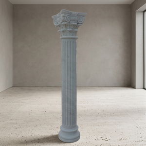 Columnas de Piedra de Mármol de Estilo Europeo de Diseño Moderno, Pilares Romanos Tallados en Piedra Sólida para Exteriores, Garantía de por Vida, Proyecto Completo - Product Image 4