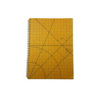 Cahier de composition d'exercices à grille spirale A4 personnalisé