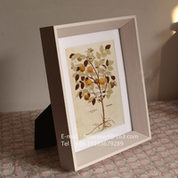 Marco de Fotos de Madera MDF con Borde Biselado, Color Personalizado, Clásico, Ecológico, A2, A3, A4, A5, Marco para Póster Maxi