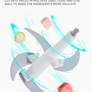 Hachoir à viande électrique en acier inoxydable 2L 3L, petit modèle, idéal pour la cuisine domestique, le meilleur rapport qualité-prix - Product Image 6