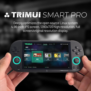2025 mới trimui thông minh Pro Retro Túi cầm tay <span class=keywords><strong>gamepad</strong></span> giao diện điều khiển mã nguồn mở hệ thống <span class=keywords><strong>Linux</strong></span> được xây dựng trong 26 + giả lập trò chơi máy nghe nhạc Pad - Product Image 4