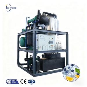 Machine à glace en tube certifiée CE, économie d'énergie, entièrement automatique, 5, 10, 20, 30 tonnes/jour, machine à glace en tube industrielle - Product Image 2