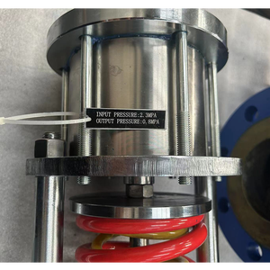 Válvula de Control Autooperada de Acero Fundido WCB de 40 bar, 4 pulgadas DN100, 450 Grados, con Brida, para Vapor - Product Image 3