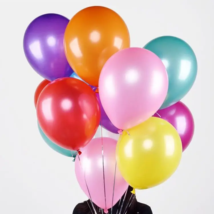 12 Zoll (100 teile/beutel) Perle Latex Luftballons Hochzeit Geburtstag Hintergrund Ballon Dekoration
