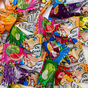 Superviga bán buôn tùy chỉnh cầu vồng bóng hình dạng siêu chua Kẹo cứng - Product Image 5