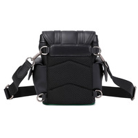 Luxueux sangle détachable hommes sac à bandoulière grande capacité Logo personnalisé hommes épaule bandoulière sac de messager pour rappeur