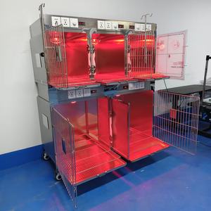 Jaula <span class=keywords><strong>Veterinaria</strong></span> de Acero Inoxidable para Animales, Jaula de Hospitalización para Mascotas, Jaula de Recuperación <span class=keywords><strong>Veterinaria</strong></span>, Jaula Médica para Animales, Clínica <span class=keywords><strong>Veterinaria</strong></span> - Product Image 3