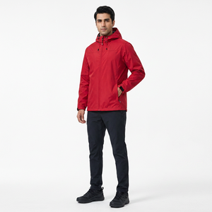 Men's Lightweight Hooded Windbreaker - Waterproof & Windproof Jacket for Hiking & Outdoor Activities - Product Image 1
