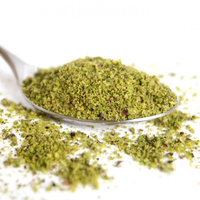 Poudre de pistache, riche en vitamines, minéraux et graisses saines.