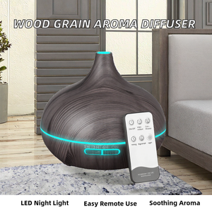 Difusor de Aromas Recargable Ultrasónico de Plástico de Alta Calidad con Luces Nocturnas LED de 7 Colores, Difusor Eléctrico de Aceites Esenciales de Sobremesa - Product Image 2