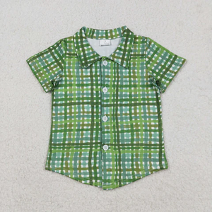 Chemise pour enfants garçons avec boutons de pêche - Product Image 3