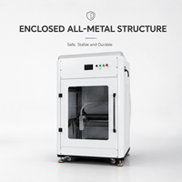 Imprimante 3D industrielle automatique à haute vitesse pour PLA/TPU/Flex avec une vitesse d'impression jusqu'à 350 mm/s, système d'alimentation indépendant par trémie