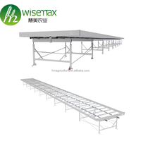 Banc roulant bon marché de reflux et de flux de plateau de support d'inondation de jardin pour des usines de pépinière