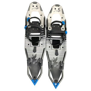 مخصصة عالية الجودة أحمر وأسود أحذية الشتاء المضادة للانزلاق الثلج في الهواء الطلق مخلب الجليد مكافحة التزلج - Product Image 2