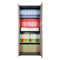 Cajonera de Almacenamiento de Cuatro Niveles Guub M3d, Moderna, con Diseño de Patchwork, de Alta Gama, Segura, con Cerradura Inteligente, Amplia para Uso en Oficina
