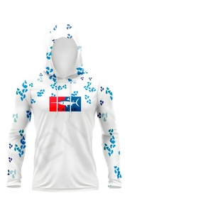Custom Sublimation Fishing Shirt UPF50+ Men's Quick Dry Long Sleeve Breathable Polyester High Performance Fishing Suit - Product Image 1