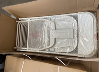 Nouveau design de salle à manger pliante en plastique pour événement de mariage Mobilier d'extérieur Chaise pliante moderne en plastique blanc pour l'extérieur