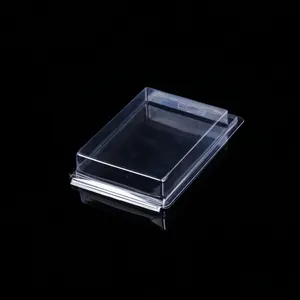 OEM прозрачный ПЭТ ПВХ одноразовый пластиковый раскладной упаковочный блистер упаковочная коробка от производителя