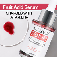 Private Label Huidverzorging Fruit Zuur Gezicht Serum Whitening Anti Rimpels Anti Acne Aha Bha Gezicht Serum Producten Voor Gezicht