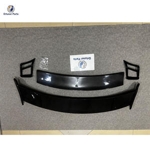 Para <span class=keywords><strong>Mercedes</strong></span> Benz <span class=keywords><strong>AMG</strong></span> GT50 53 43 63S Carbon Bodykit B RT900 Style Car Spoilers Upgrade con nuevos recortes de parachoques de escape - Product Image 4