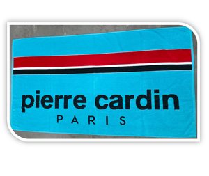 Serviette de plage en velours jacquard teint en fil 100% coton de luxe, tissu éponge épais, haute absorption, serviettes de plage pour l'hôtellerie et le secteur du spa - Product Image 3