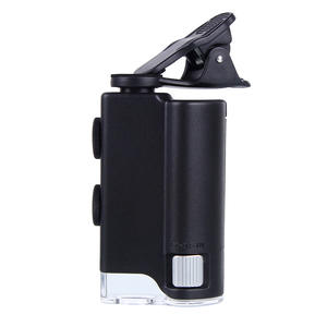 60X-100X Zoom Clip universel Microscope pour téléphone portable Microscope de poche pour téléphone portable NO.7751W - Product Image 1