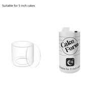 Moules à gâteau ronds et carrés de 4, 5, 6, 8, 10 pouces, emballages pour pâtisserie, moules à mousse, outils de pâtisserie, séparateurs de gâteaux, kit de pâtisserie