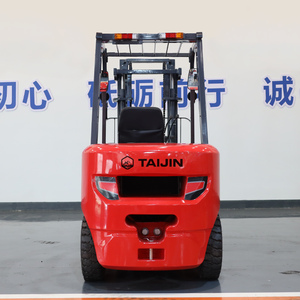 Harga Forklift Diesel CE Counterbalance 3-Ton Heavy-Duty Transmisi Otomatis Side Shifter Ban Solid Tinggi Angkat 3-7m - Product Image 5