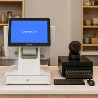Sistema POS Android de 15.6 Pulgadas Todo en Uno, Terminal con Pantalla Táctil Capacitiva, Wi-Fi 6, Bluetooth 5.2, Resolución Full HD, 1 Año de Garantía