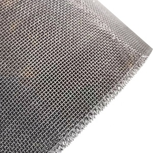 Malla de titanio puro 60 80 100 <span class=keywords><strong>150</strong></span> 200 Malla 75 micras Tela de alambre tejida de titanio Plata, filtros de tejido liso negro - Product Image 5