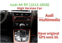 8,8 pulgadas 2G 32G navegación Multimedia para coche Gps Android para Audi versión alta A4L A4 B8 2009-2016 reproductor de vídeo para coche