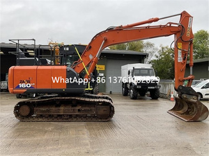 Excavadora hidráulica Hitachi ZX160 usada de 16 toneladas, excavadora Hitachi 120 /130 /160 fabricada en Japón en STOCK con EPA - Product Image 2