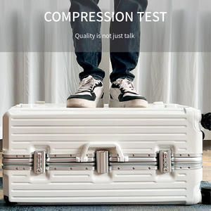 Prosperidade <span class=keywords><strong>funky</strong></span> copo titular bagagem tsa combinação bloqueio viagem alumínio trole alumínio bagagem mala com inserção - Product Image 6