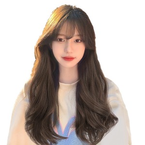 Parrucca da <span class=keywords><strong>donna</strong></span> best-seller transfrontaliera con capelli a onda profonda, realizzata a macchina con filo resistente alle alte temperature, parrucca completa realistica - Product Image 1