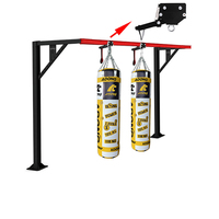 AIDONG Support mural pour sac de frappe en acier, système de suspension pour sac de frappe, support de suspension pour sac de frappe, système de suspension pour sac de frappe