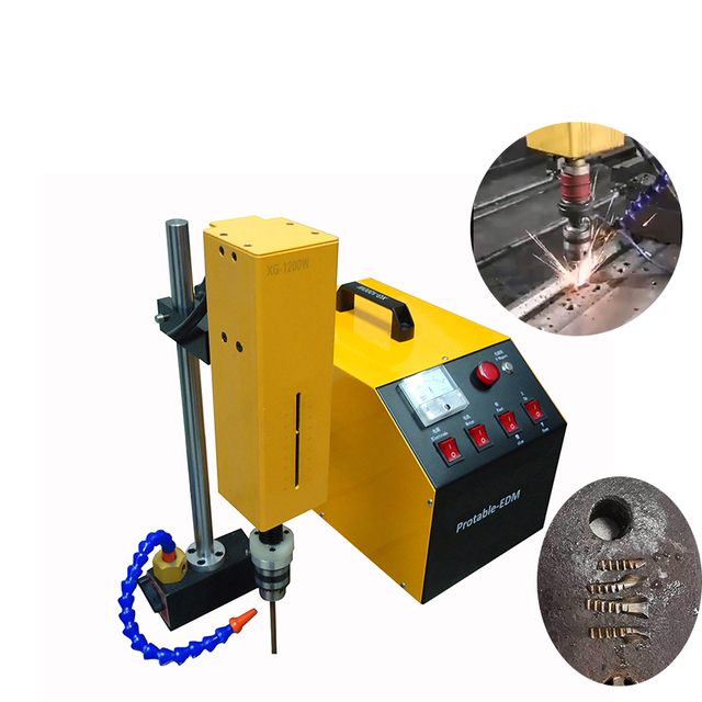 220V Hand Extracting Broken Screw Machine EDM Punching Machine Portable Broken Tap Taking Out Machine