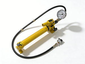 <span class=keywords><strong>Pompe</strong></span> <span class=keywords><strong>hydraulique</strong></span> manuelle à déplacement variable FYSCI CP-700, réservoir 900cc, double vitesse, manomètre, tuyau 2m, 5 CV, réparation - Product Image 4