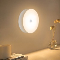 Veilleuse à Led Intelligente Capteur à Led Magnétique Corps de Nuit Led Détecteur de Mouvement Lumière Lit Détecteur de Mouvement Lumière Led à Induction