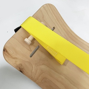 Planche d'équilibre en bois, planche à bascule, entraîneur sportif, Slackline, équipement d'entraînement, salle de sport à domicile, entraînement de yoga, agilité, Pilates, renforcement du tronc - Product Image 3