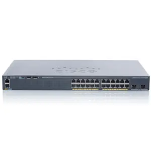 Cis co operasi tinggi baru tersedia dalam stok 2960X seri 24 Port PoE terkelola Gigabit Switch WS-C2960X-24PD-L