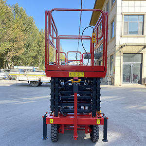 Perancah Listrik Perancah Bermotor Perancah Bertenaga Listrik <span class=keywords><strong>Platform</strong></span> Terangkat Listrik - Product Image 3