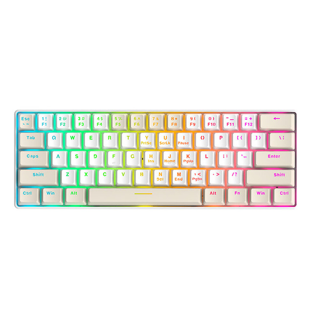 New Gaming USB 2.0 104-Key LED Backlit Keyboard for Home Office Notebook Desktop 3 Keys