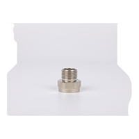 Raccord de tuyau hydraulique en acier au carbone haute pression, raccord métrique, acier inoxydable zingué, tuyau de fluide