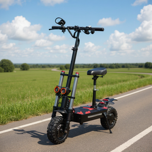 USA Stock Foldable 60V 38Ah Lithium Battery Long Distance 6000W Adult 11inch Electric Scooter with Hydraulic Shock Absorber - Product Image 1