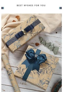 Custom Floral <b>Pattern</b> Kraft Gift Wrapping <b>Paper</b> Sheet 100GSM Eco-Friendly Silicone Coated Double-Sided Digital Printing - Product Image 2