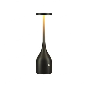 Lámpara de Mesa con Forma de Botella de Vino, Lámpara de Noche Recargable para Mesa de Noche - Product Image 6