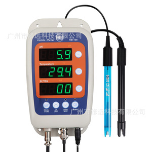 Medidor Combinado Digital Hm-100, Analizador de Calidad del Agua con Medición de pH, EC, TDS y Temperatura, Probador Multiparámetro - Product Image 4